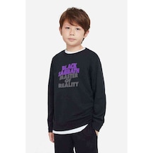 Tshirthane Black Sabbath Master Of Reality Baskılı Unisex Çocuk Siyah Sweat Siyah