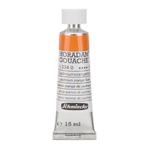 Schmincke Horadam Gouache Artist Guaj Boya 15 Ml Seri 2 234 Cadmium Orange Hue Çok Renkli