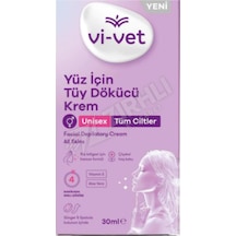 3 Adet Vi-vet Tüy Dökücü Krem Yüz İçin 30 Ml