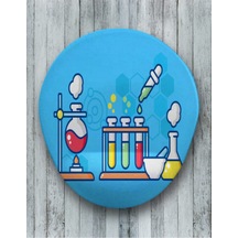 Kimyager Oval Bilek Destekli Mouse Pad Mousepad