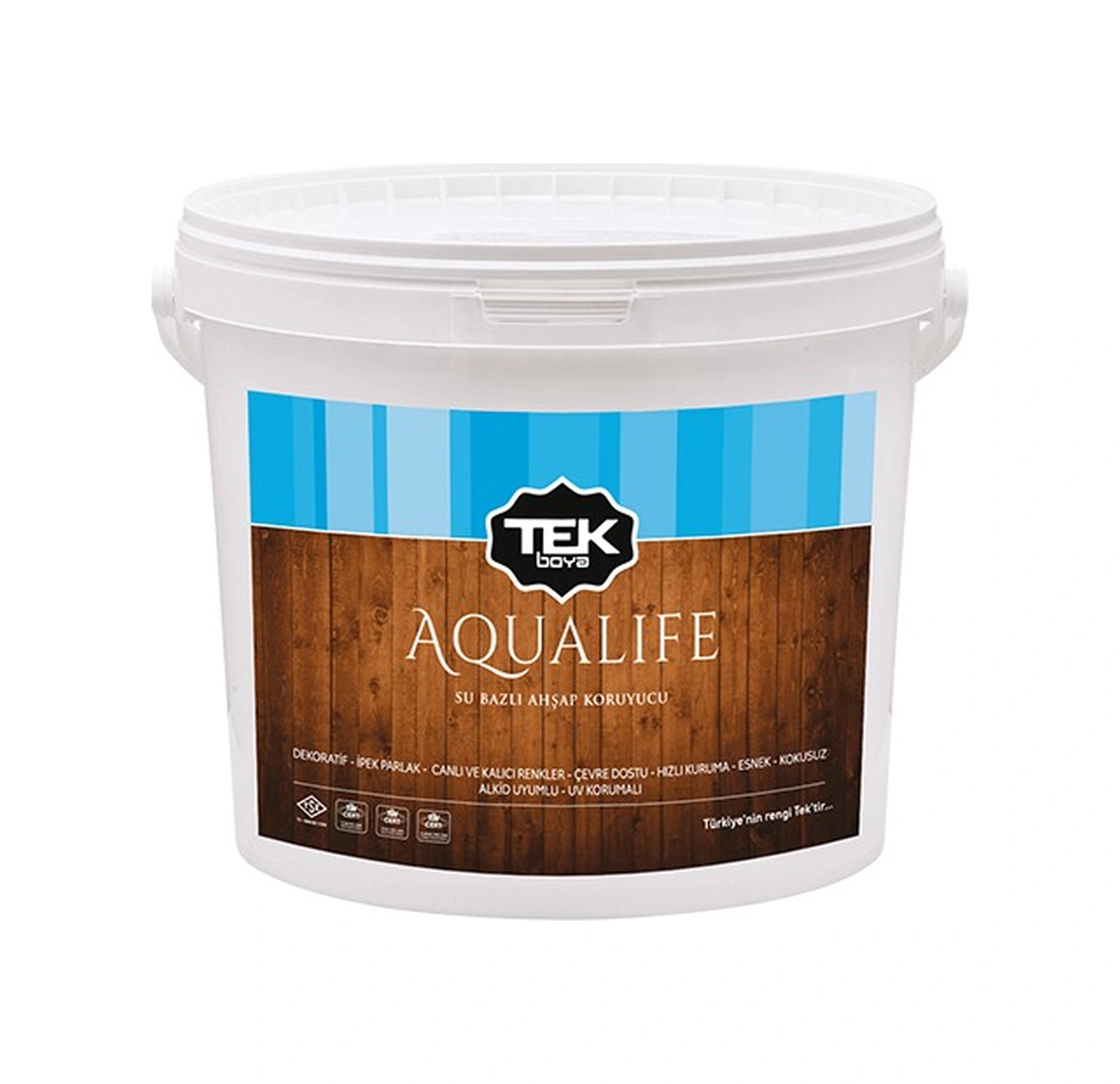 Tek Boya Aqualife Su Bazlı Ahşap Koruyucu Kestane 1kg