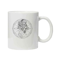 Kupa Bardak Astronot Uzay Boslugu