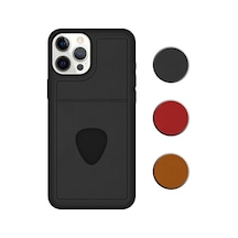 Fitcase Apple Uyumlu iPhone 12 Pro Kilif Proda Deri Tek Kartlik Cepli Kapak 500616741