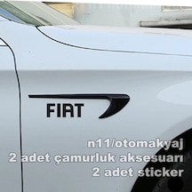 Fiat Bravo Çamurluk Kapı Uyumlu Aksesuar Ve Markalı Sticker