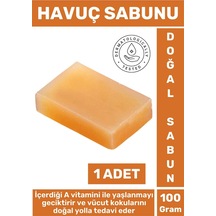 Doğal Güzel Kokulu Cilt Yüz Derinlemesine Temizlik Nemlendirici Havuç Sabunu 1 Adet