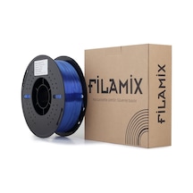 Filamix Hyper Petg Şeffaf Mavi Filament 1.75mm 1kg Plastik Makara