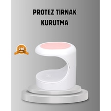 Zenvia Taşınabilir Mini Oje Kurutma Makinesi 16w Uv Led Hızlı Etkili Kurutucu Znv2026