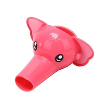 Pembe Fil Figürlü Çocuklar Için Sevimli Musluk Uzatma Başlığı