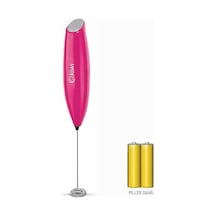 Kiwi Kcm-1112 Mini El Mikseri Süt/kahve Köpürtücü Çırpıcı Fuşya Kırmızı