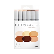 Copic Sketch Sketch Portre Tonları 6'Lı