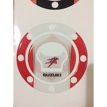 Hayabusa Depo Kapak Sticker Kırmızı Beyaz 1999-2007