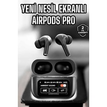 Kablosuz Bluetooth Kulaklık Ekranlı Uzun Şarj Süreli Anc Destekli Kulak Içi