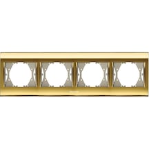 Viko Panasonic Thea Gold Dore Dörtlü Çerçeve