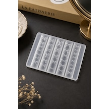 Nail Art Silikon Kalıp 3d Nail Art Desen Kalıbı, Tırnak Süsleme Desen Charm Tırnak Çarm 111