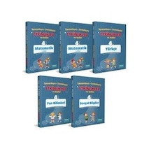 4.Sınıf 5 Kitap Set Etkinlikli - Markaj Yayınları