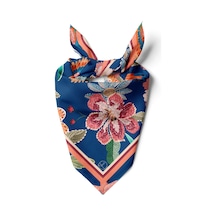 Çiçekli Kanatlar Desen Bandana/fular Çok Renkli