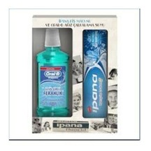 İpana Komple Bakım 7 Diş Macunu 75 ML + Oral B Ağız Suyu 200 ML