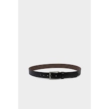 Defacto Erkek Dikdörtgen Toka Suni Deri Jean Kemeri H5092axnsbk27 Siyah-bk27