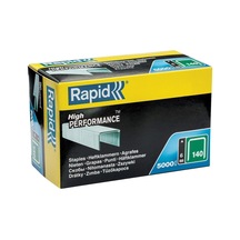 Rapid Zımba Teli Tip 140, 6 Mm Zımba, 5000 Adet Büyük Paket, Ahşap Ve Folyolar İçin Yassı Tel Kıskaçlar
