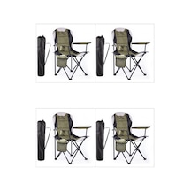 Sportlife Evolite Nature Katlanabilir Kamp Koltuğu 4'lü Set Yeşil