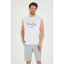 SPR22TS115  El Yazlılı Brooklyn Baskılı Tshırt
