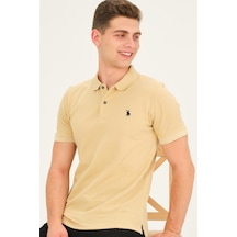 T8561 Dewberry Erkek Tshırt-bej Bej