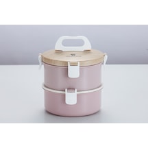Vagonlife Ws-008 1600ml Pembe Çelik Saklama Kabı