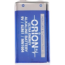 Orion 6LR61/MN1604 Shrink 9V Pil