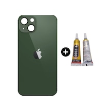 Apple Uyumlu iPhone 13 Arka Pil Batarya Kapak Yeşil + B7000