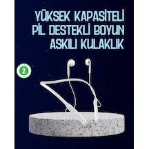 Zenvia Usb Şarjlı Uzun Ömürlü Boyun Askılı Bluetooth Kulaklık Znv2026