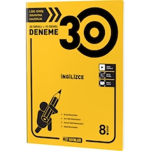 8 Sınıf İngilizce 30 Lu Deneme Hız Yayınları