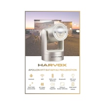 Apollon Hy7 Bataryalı Projeksiyon Cihazı Taşınabilir 4k Destekli 1080p Android Sistemli Projektör-126980 Apollon Hy7 Bataryalı Projeksiyon Cihazı Taşınabilir 4k Destekli 1080p Android Sistemli Projektör-126980