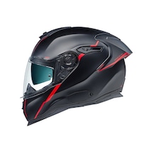 Nexx Sx.100R Shortcut Mat Siyah Kırmızı Kask