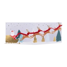 Meri Meri - Santa's Card - Noel Baba Tebrik Kartı - 3d