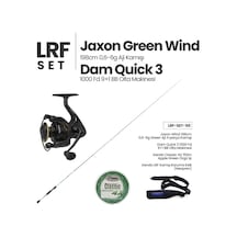 Jaxon Green Wind 198cm 0.6-6g Aji Kamışı + Dam Quick 3 1000 Fd Olta Makinesi + Lrf Set 50