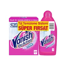 4 Adet Vanish Tül Temizleyici 2'li Paket Toz + Parlatıcı