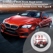 Vites Kolu Vites Topuzu Başlığı Kolu Adaptörü Manuel 6-hızlı Şanzıman Civic Fd2 Type-r İçin Yedek