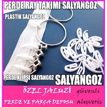 Salyangoz-Perde Parçası Klıps Salyangoz-Perde Ray Takımı Salyango
