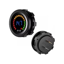 Ic-230e 6-18 Volt Voltmetre Pano Tipi Akü Göstergeli 28 Mm