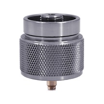 Geeksen "kamp Ocağı Adaptörü - 1lb Propan Tankı İçin En417 Lindal Vana Çıkışı, Sızıntısız Ve Güvenli" Gümüş