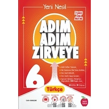 6. Sınıf Türkçe Adım Adım Zirveye Soru Bankası Newton Yayınları