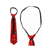 Kırmızı Pul Payetli Işıltılı Parti Kratı 33 Cm