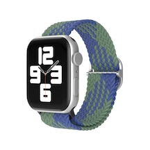 Apple Watch 42mm Uyumlu Star Kordon - Yeşil-lacivert