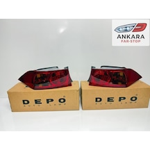 Honda Accord 2003 - 2005 Stop Lambası Sağ - Sol Dış 2 Adet Dış Stop - Depo Marka