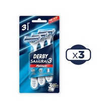Derby Samurai 3 Platinum 3'lü Blister X 3 Adet