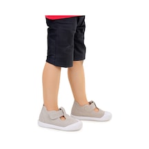 Kiko Kids Elroy Cırtlı Erkek Bebek Günlük Ayakkabı Gri