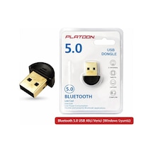 Platoon Pl-9337 Bluetooth 5.0 Usb Alıcı Verici Windows Uyumlu