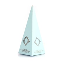Karton Külah Mavi 50'Li 6X6 CM H 15 CM Karton Külah Mavi 50'Li 6X6 CM
