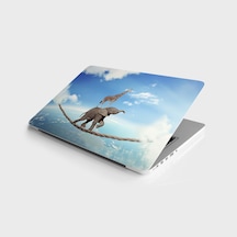 Laptop Sticker Notebook Pc Kaplama Etiketi Fil Zürafa