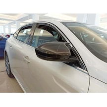 Renault Talisman Batman Yarasa Ayna Kapağı Piano Black 2015+